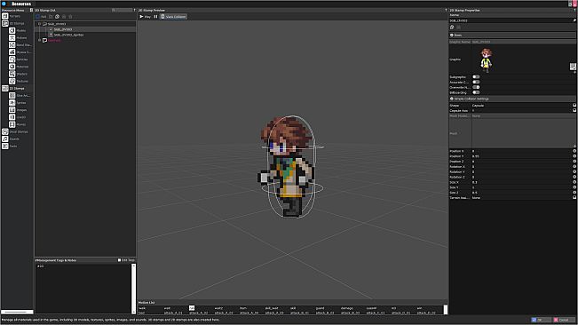 RPG Developer Bakin SGB Heroic Pixel Chr003