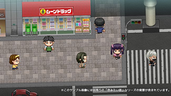 RPG Maker MZ - SERIALGAMES LivingGoodCity Japanese City NPC SET 1