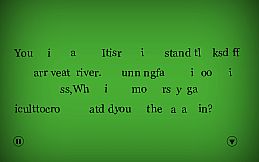 A Familiar Fairytale Dyslexic Text Based Adventure