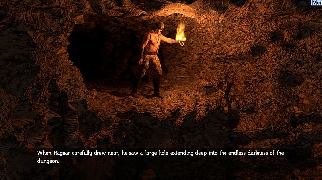 Non-Linear Text Quests - The Barbarian and the Subterranean Caves