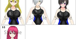 RPG Maker 3D Character Converter - Gee-kun-soft character 16 Swimsuit