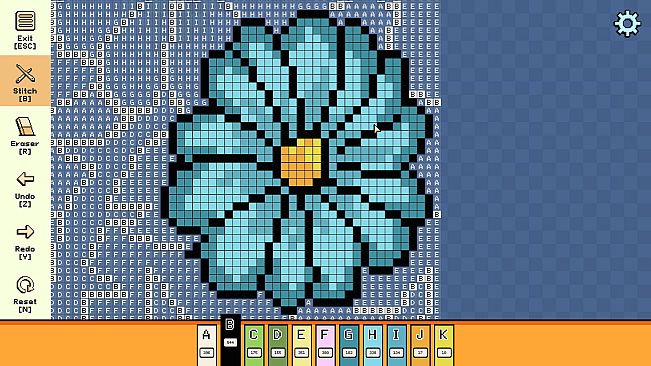 Pixel Cross Stitch - Simple Nature Pack 2