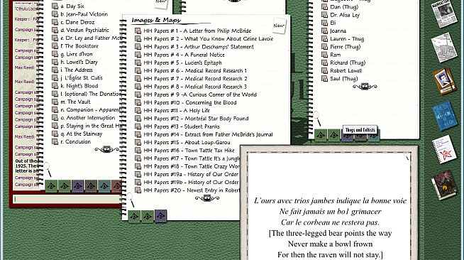 Fantasy Grounds - Horror's Heart (Call of Cthulhu)