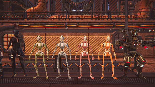 Sci-fi characters for Clip maker