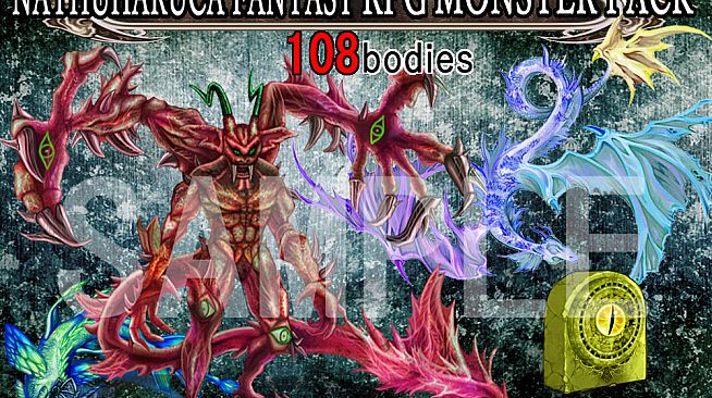 RPG Maker MV - NATHUHARUCA Fantasy RPG Monster Pack
