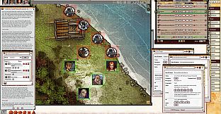 Fantasy Grounds - Pathfinder 2 RPG - Quest for the Frozen Flame AP 1: Broken Tusk Moon