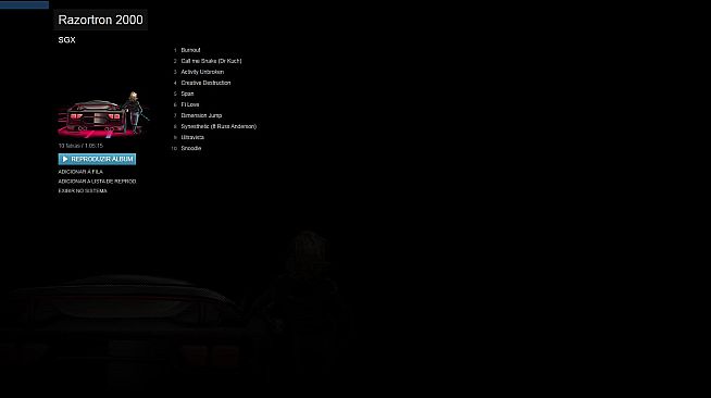 Razortron 2000: Soundtrack