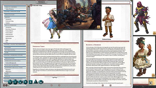Fantasy Grounds - Pathfinder 2 RPG - Lost Omens: Firebrands