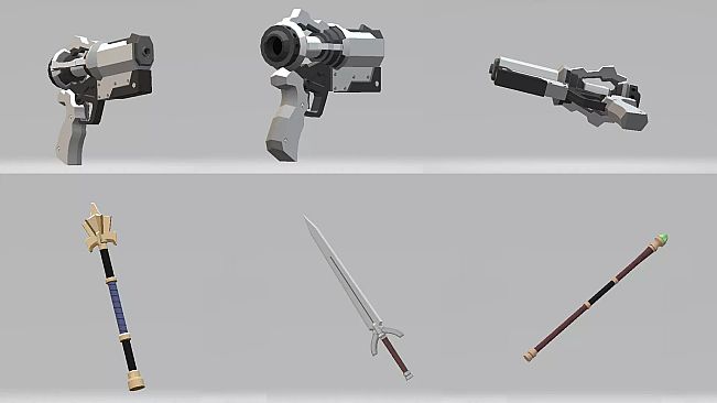 ISEKAI CREATORS Battle Characters and Weapons Pack