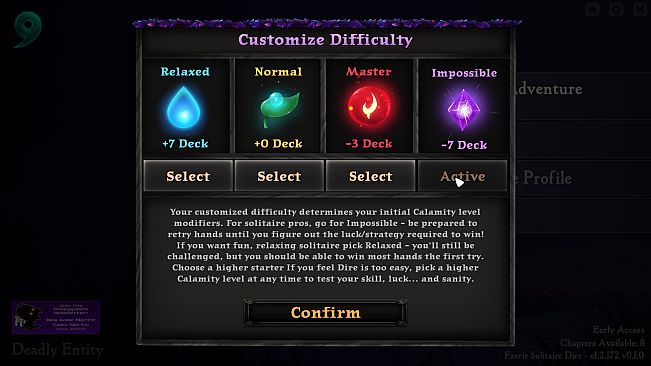 Faerie Solitaire Dire