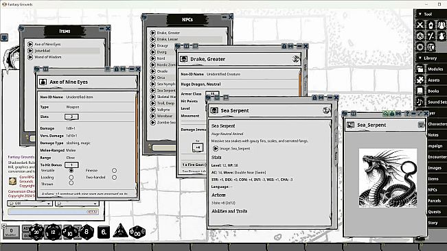 Fantasy Grounds - Cursed Scroll Zine, Vol. 3: Midnight Sun