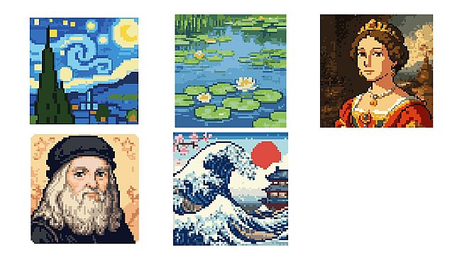 Dotty Bead: World-Famous Paintings