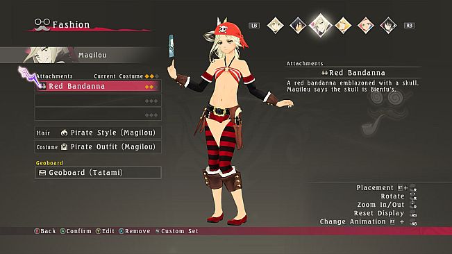 Tales of Berseria - Pirate Costumes Set