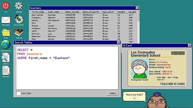 Database Detective: Minor Crimes Division