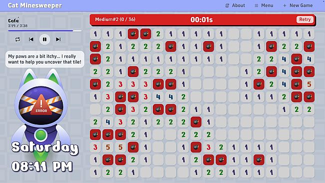 Cat Minesweeper