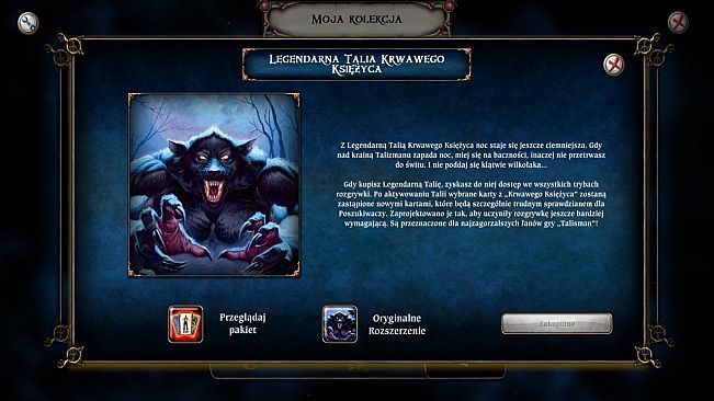 Talisman - The Blood Moon Expansion: Legendary Deck