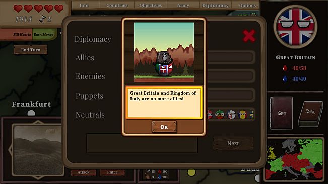 Countryball: Europe 1890