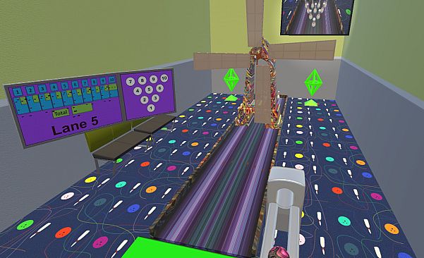 VR Mini Bowling