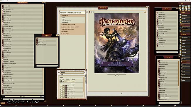 Fantasy Grounds - Pathfinder RPG - Campaign Setting: Numeria, Land of Fallen Stars