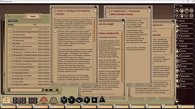 Fantasy Grounds - Dune: Coriolis Storm