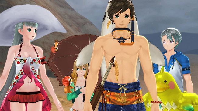 Tales of Zestiria - Seaside Resort Costumes Set