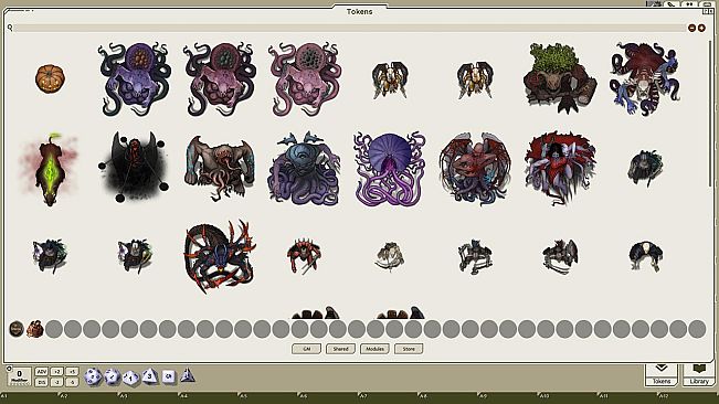Fantasy Grounds - Devin Night Pack 106: Demons & Undead (Token Pack)