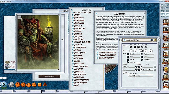 Fantasy Grounds - Savage Worlds: Hellfrost Bestiary