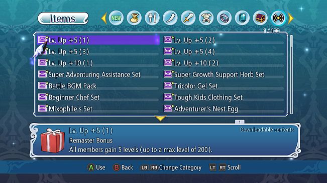 Tales of Graces f Remastered - Lv. Up+5 (1)
