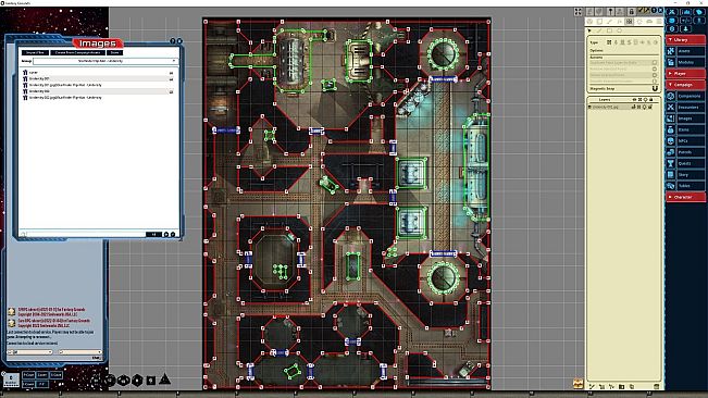 Fantasy Grounds - Starfinder RPG - Flipmat - Undercity