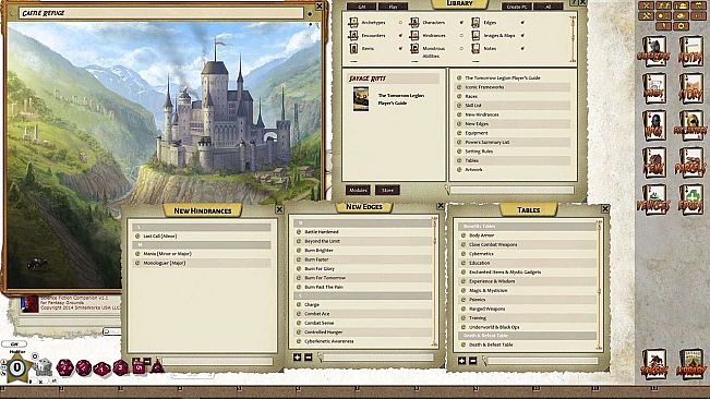 Fantasy Grounds - Rifts: The Tomorrow Legion Player’s Guide