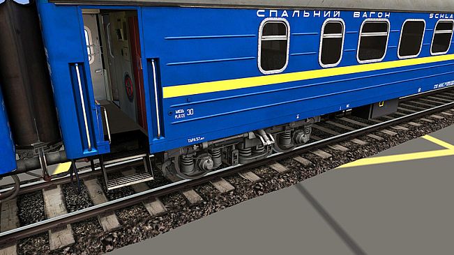 Trainz 2022 DLC - RZD-UZ-RIC Wagons
