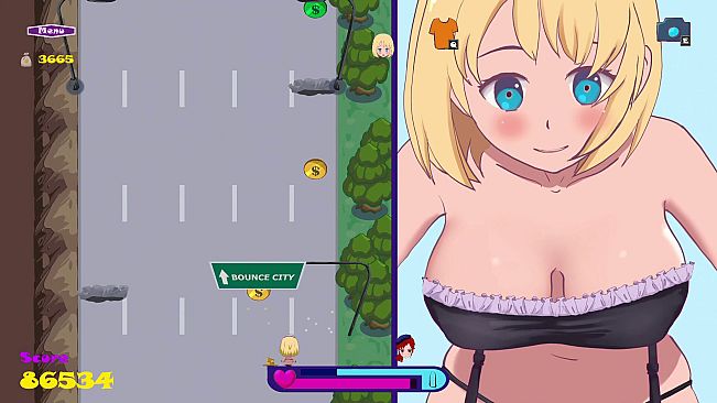 Riding to Bounce City - Maid set A