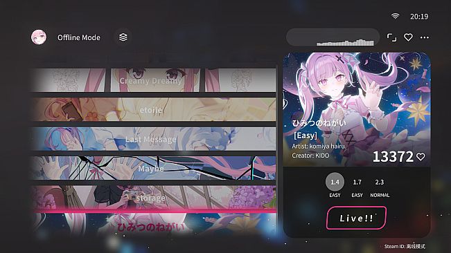 Live Rise!!: 4K Fever - Official Beatmaps Pack