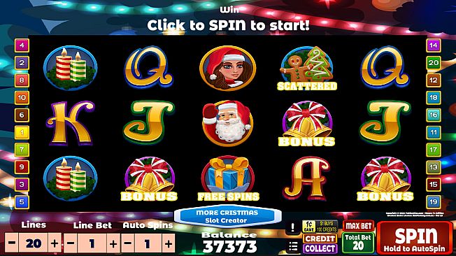 More Christmas Slot Creator - Christmas Theme Addon