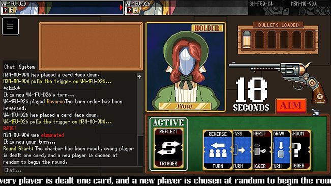 DEAD MAN'S HAND: Card Roulette Action