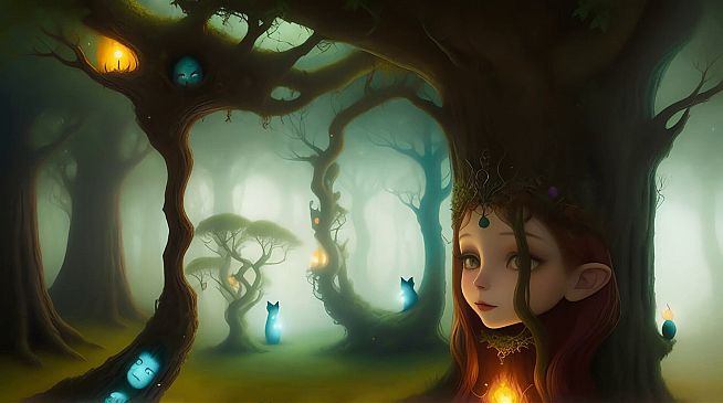 AI-VJ - Magic Forest Visuals