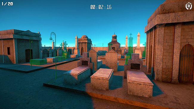 3D PUZZLE - Colonial Graveyard