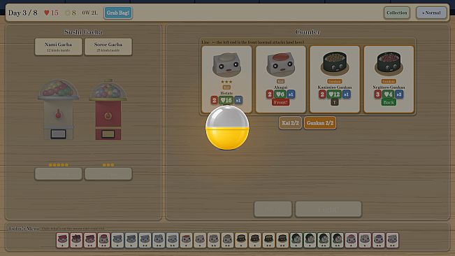 Sushi Gacha: Auto Battler