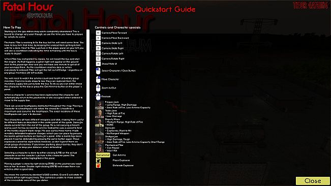 Fatal Hour: Petroleum