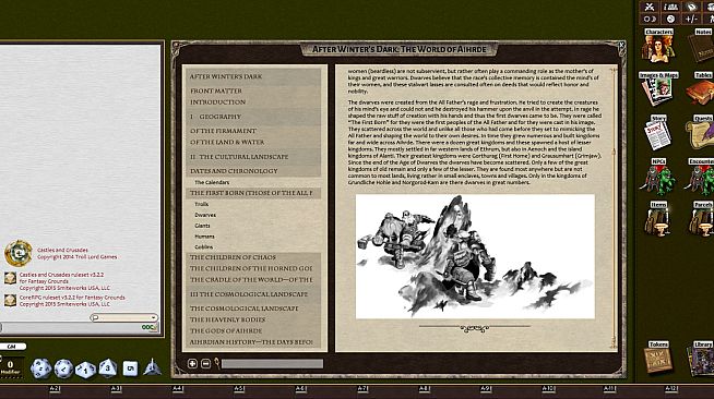 Fantasy Grounds - CS1 After Winter's Dark: Aihrde Setting (Castles & Crusades)