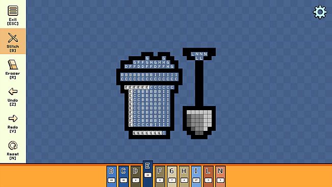 Pixel Cross Stitch - Summer Miniatures Pack