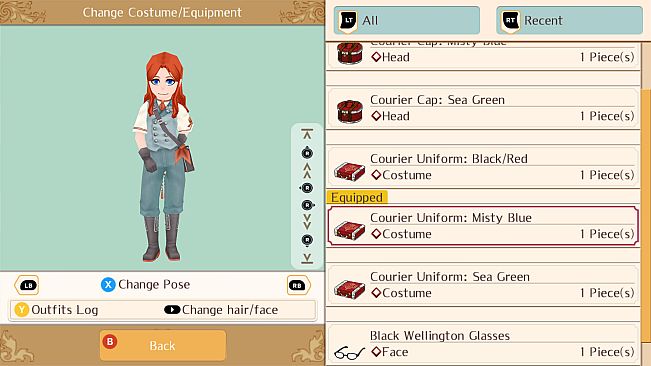 Courier Uniforms - WorldNeverland - Daily Life in the Elnea Kingdom - Another Life Adventure