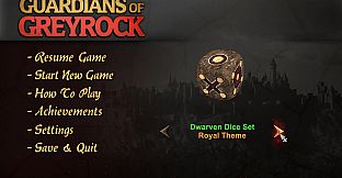 Guardians of Greyrock - Dice Pack: Dwarven Set