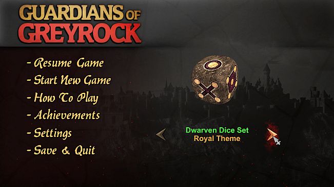 Guardians of Greyrock - Dice Pack: Dwarven Set