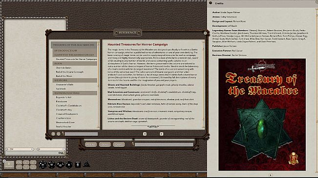 Fantasy Grounds - Treasury of the Macabre