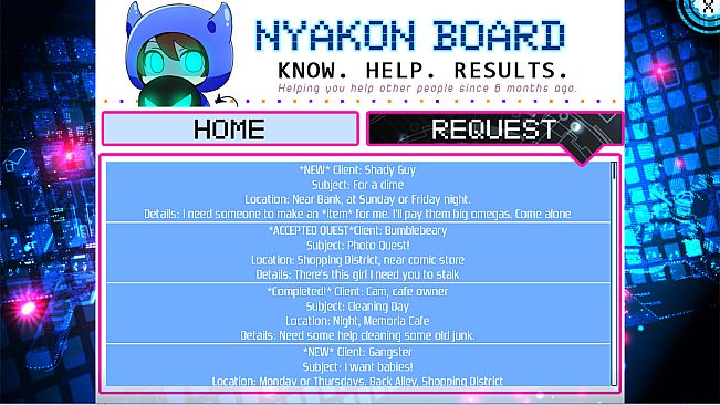 AMPLITUDE: A Visual Novel