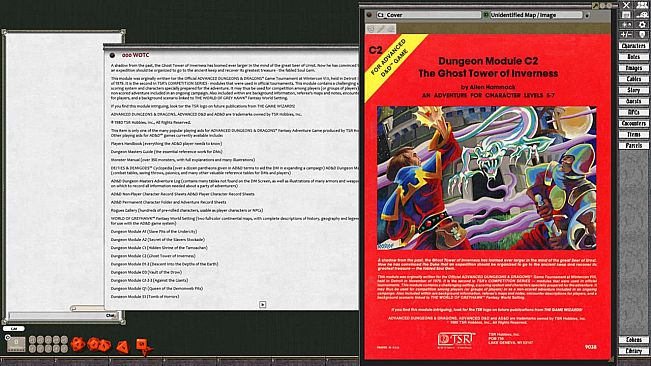 Fantasy Grounds - D&D Classics: C2 The Ghost Tower of Inverness (2E)