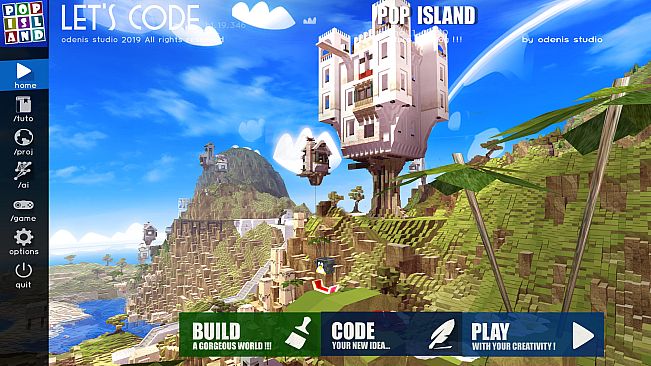 Pop Island - Let's Code !!!