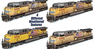 Trainz 2022 DLC - UP AC4400CW #5982-6081