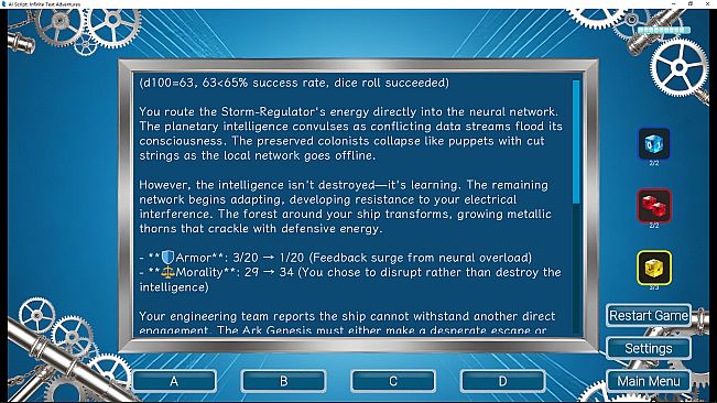 AI Script: Infinite Text Adventures